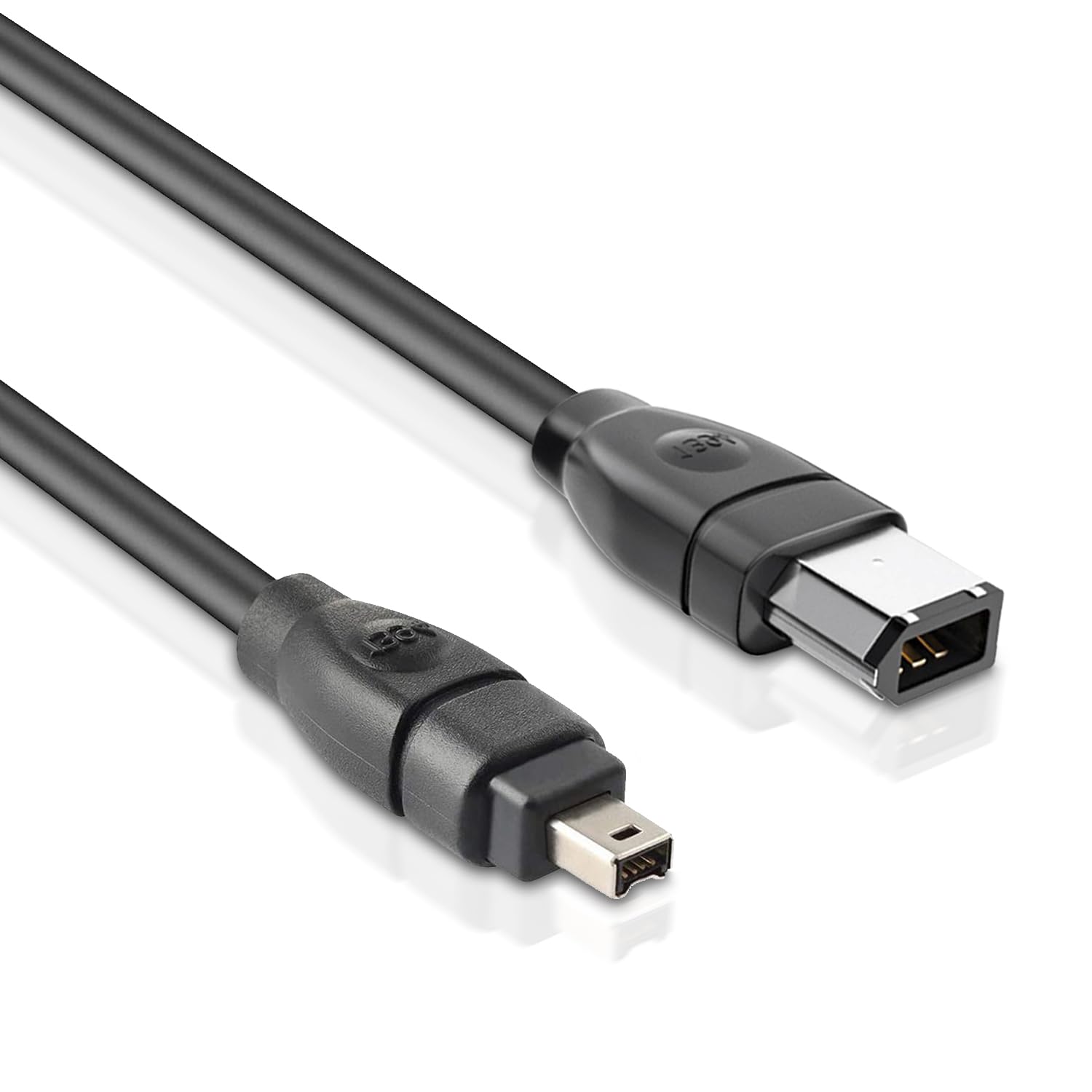 LBSC 6 Pin to 4 Pin Firewire Cable iLink DV Cable Firewire 400 IEEE 1394a Cord for Computer Laptop PC to Camera Camcorder (6ft,6Pin to 4Pin)