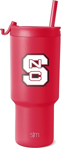 Miniatura 87 de Simple Modern Vaso con licencia oficial de 30 onzas con tapa abatible y pajitas, vaso aislado de acero inoxidable, regalos para hombres, colección