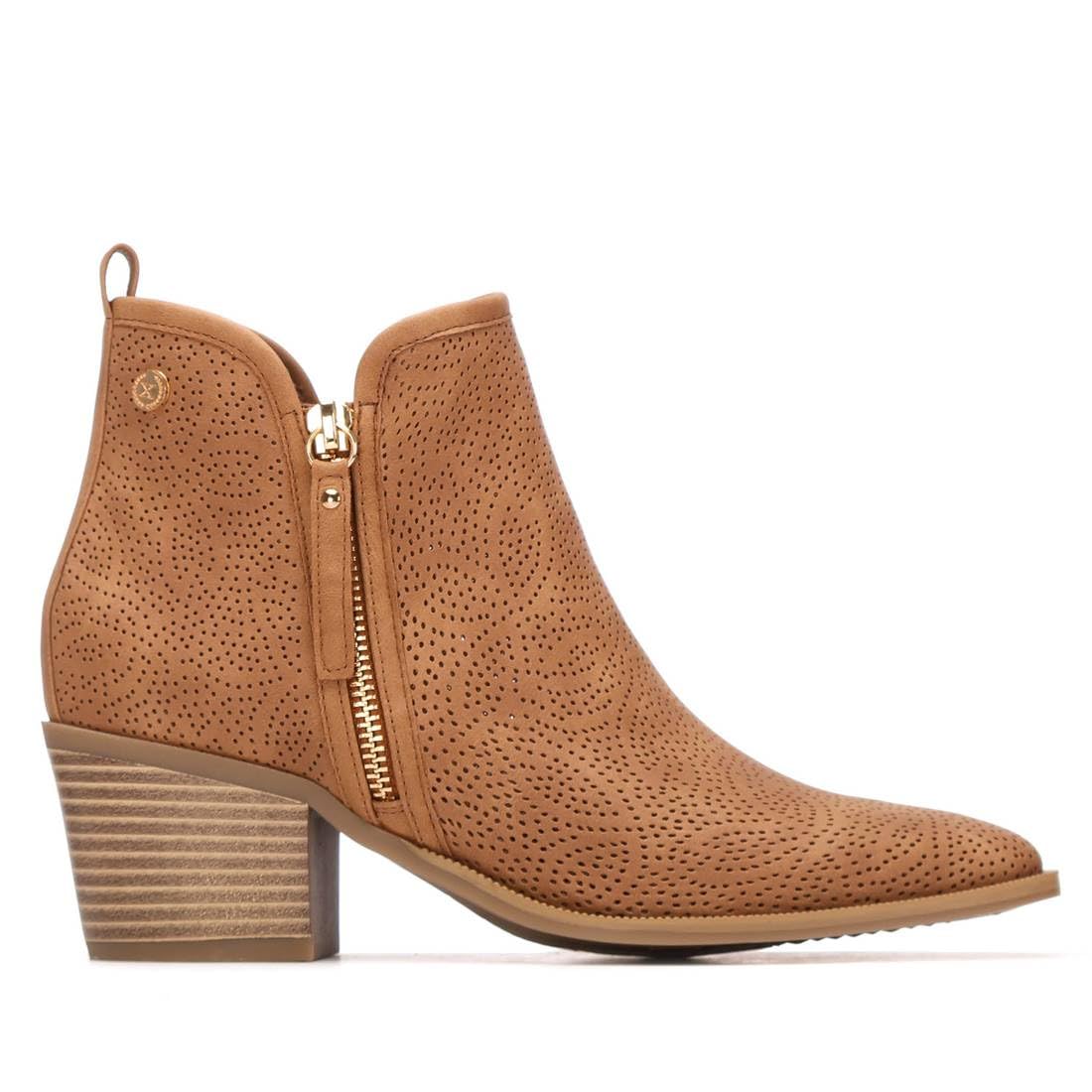 XTI - Botas Camperas Mujer Camel - Calzado Cómodo y Versátil - Moda casual - Modelo 14526603 (Talla 38)