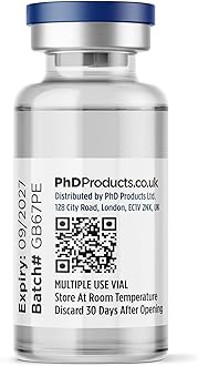 Bacteriostatic Water - 20ml - Ultra Clean Reconstitution Solution