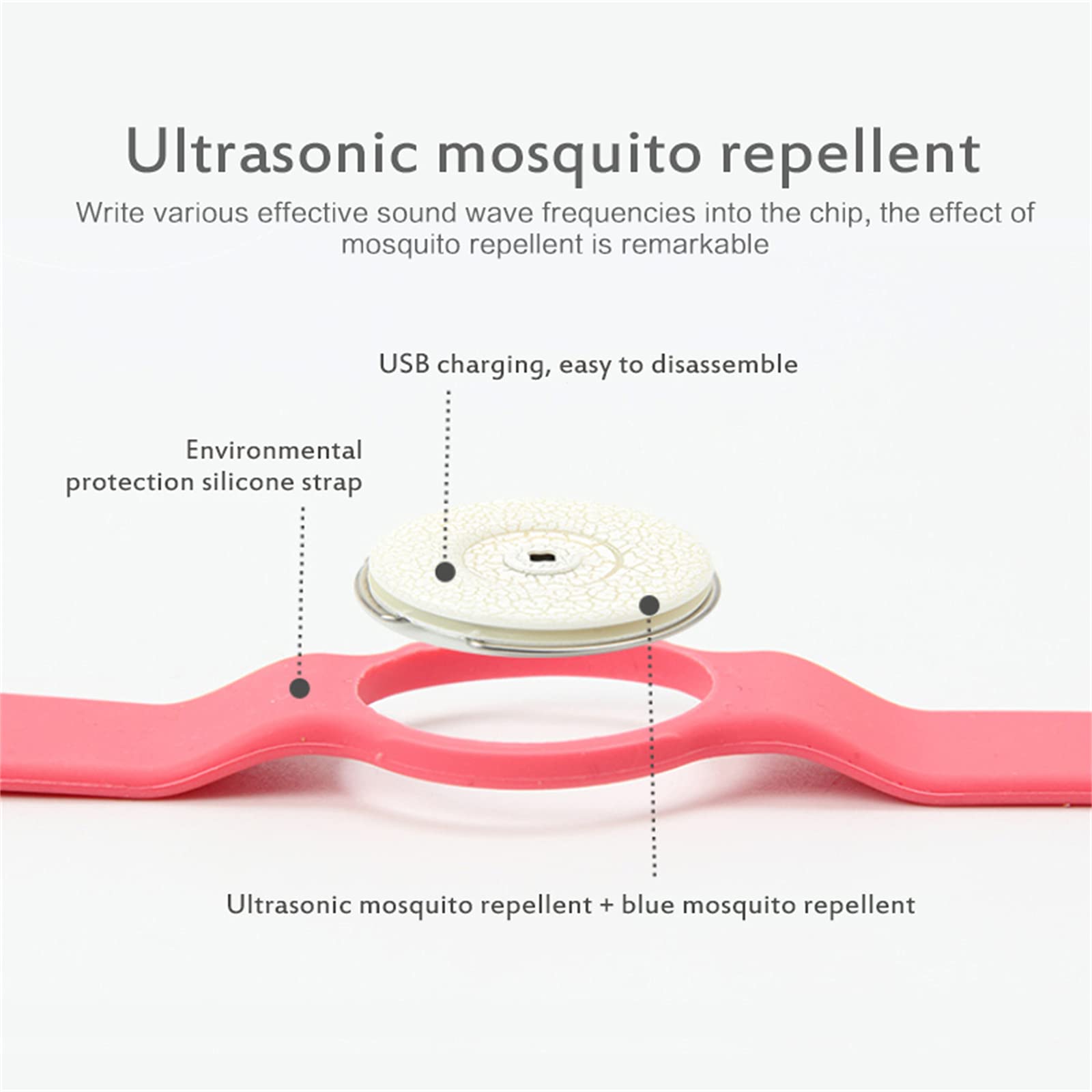 Bracelet Anti-moustiques Fermoir Anti-moustiques Autocollants Anti-moustiques Extérieurs