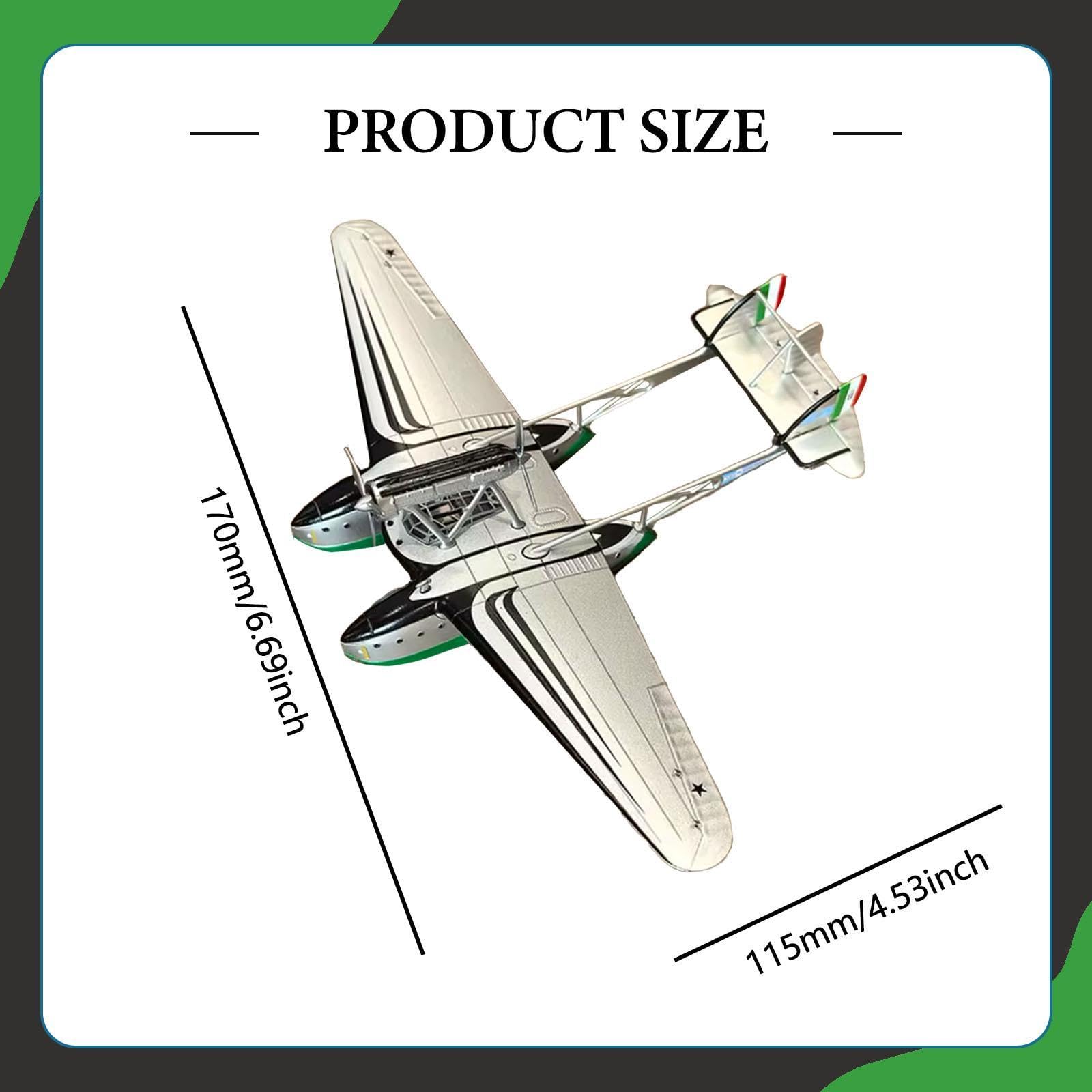 Modello di Aereo Pressofuso in 1/144, Realistico, Commemorativo, per La Decorazione della Casa