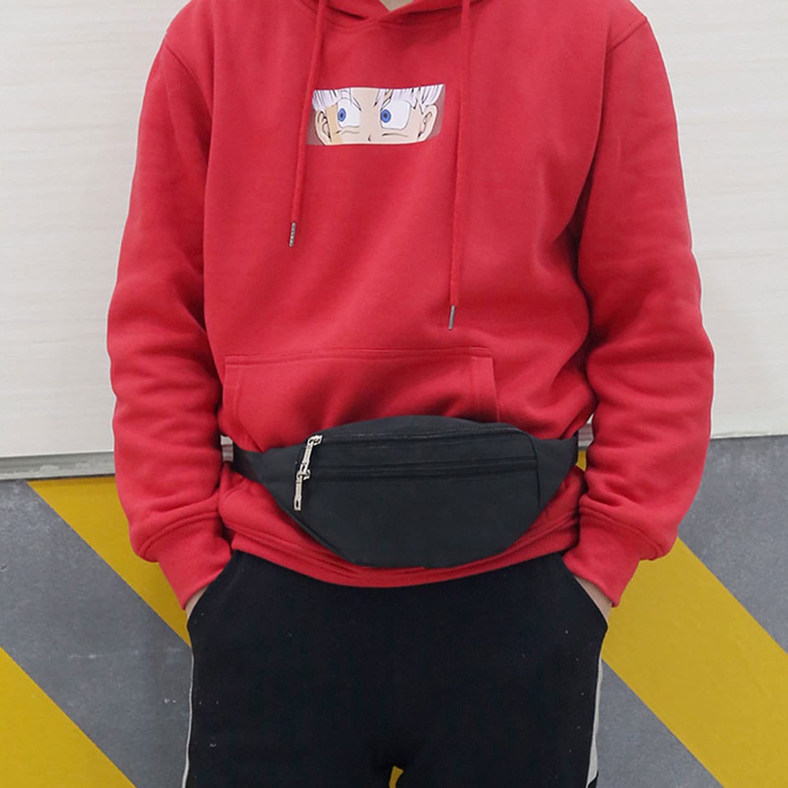 Bum Bag Unisex saszetka nerka duża pojemność torba na klatkę piersiową na co dzień sportowa torba na klatkę piersiową damska sportowa saszetka na telefon saszetki męskie torby crossbody