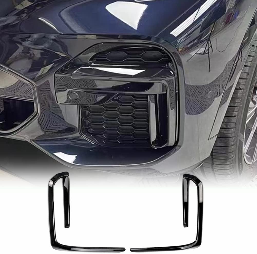 Front Bumper Vent Trim for BMW X5 G05 2020-2022 Side Air Fender Cover Trim Scoop Winglet Apron Fin Front Splitter
