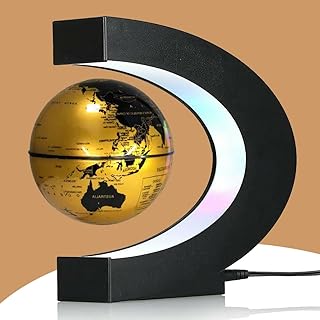 Magnetic Levitation Floating Globe with LED Light, Office Decor, Levitating Globes Desk Decor &