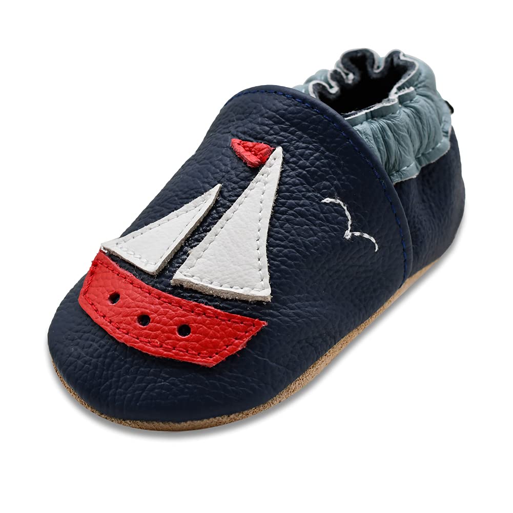iEvolve Baby Girls Boys Shoes Baby Toddler Soft Sole Prewalker First Walker Crib Shoes Baby Moccasins — view 21