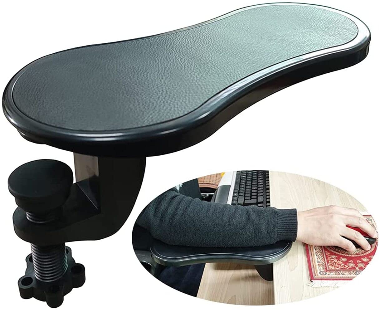 Daily Shop'S Adjustable Computer Arm Rest Ergonomic Attachable Wrist Rest Support for Keyboard