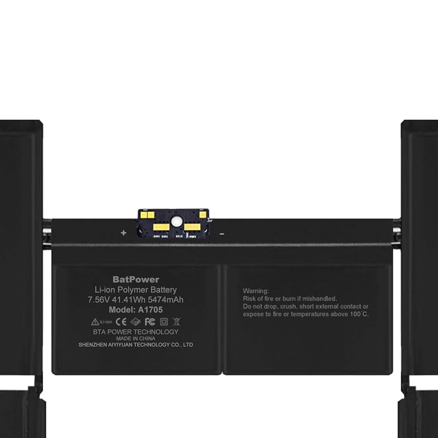 ［新品バッテリー］Apple MacBook 12inch 2016/450 Amazon.com: BatPower A1705 Replacement Laptop Battery for