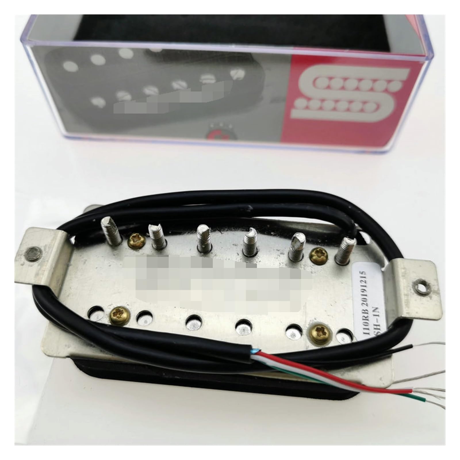 Pastillas de Guitarra electrica Pastillas De Guitarra Eléctrica Humbucker Pickup Alnico Pastillas De Guitarra Black Set
