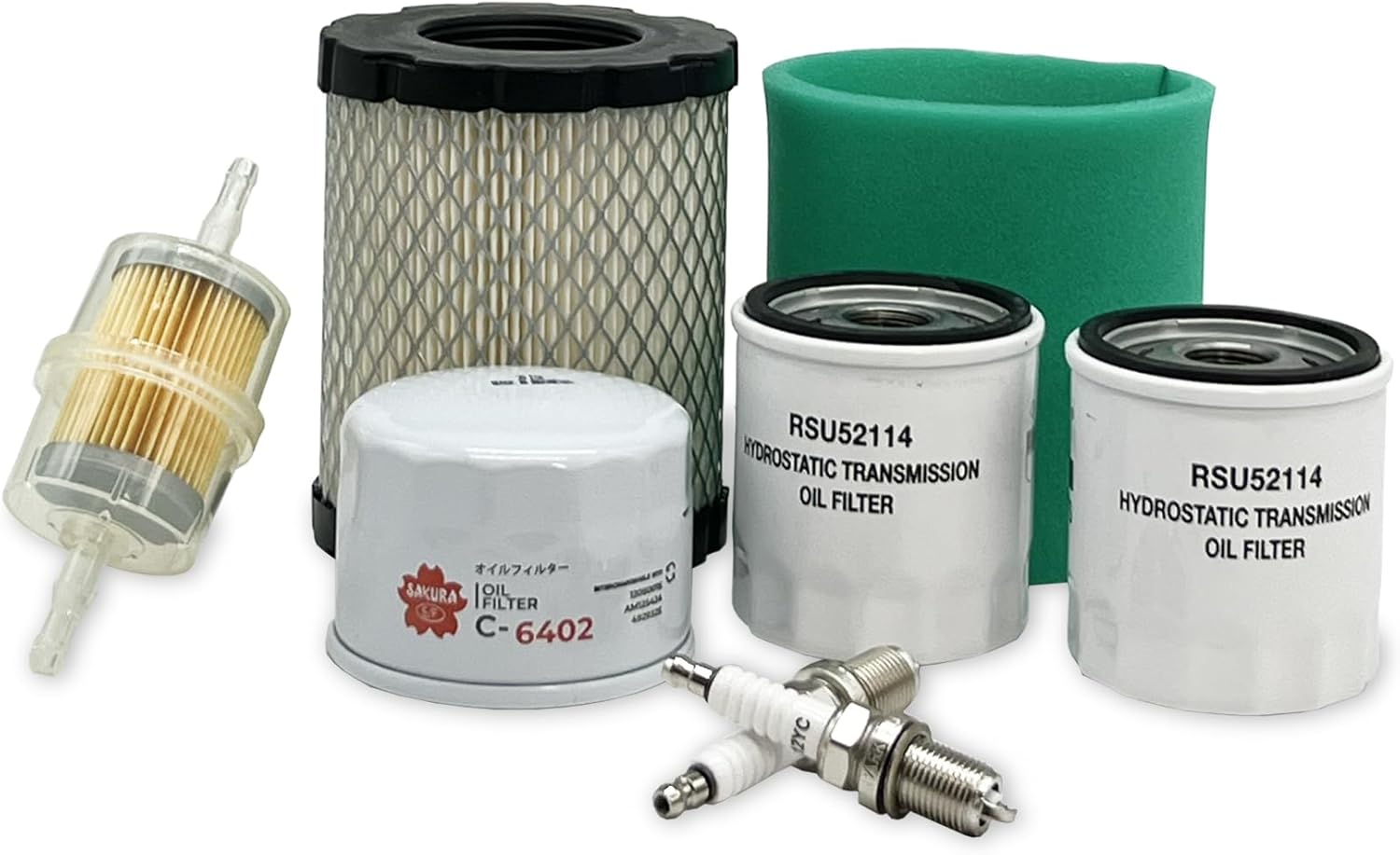 HERO Maintenance Filter Kit For Bad Boy ZT Elite Zero-Turn Mower Filters Compatible With OEM 063100500 063100000 063801800 015800000 063600000 063105000 With Briggs Engine/Cylinder Air Filter