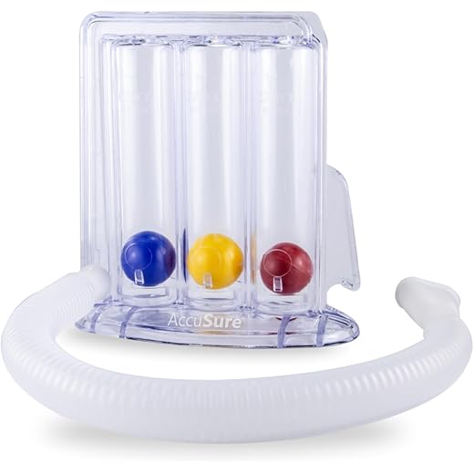 AccuSure 3 Ball Spirometer