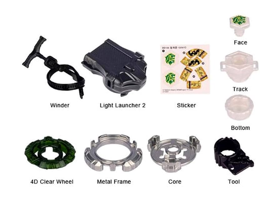 Amazon.co.jp: Sonokong ベイブレード 4D BB106 ファング