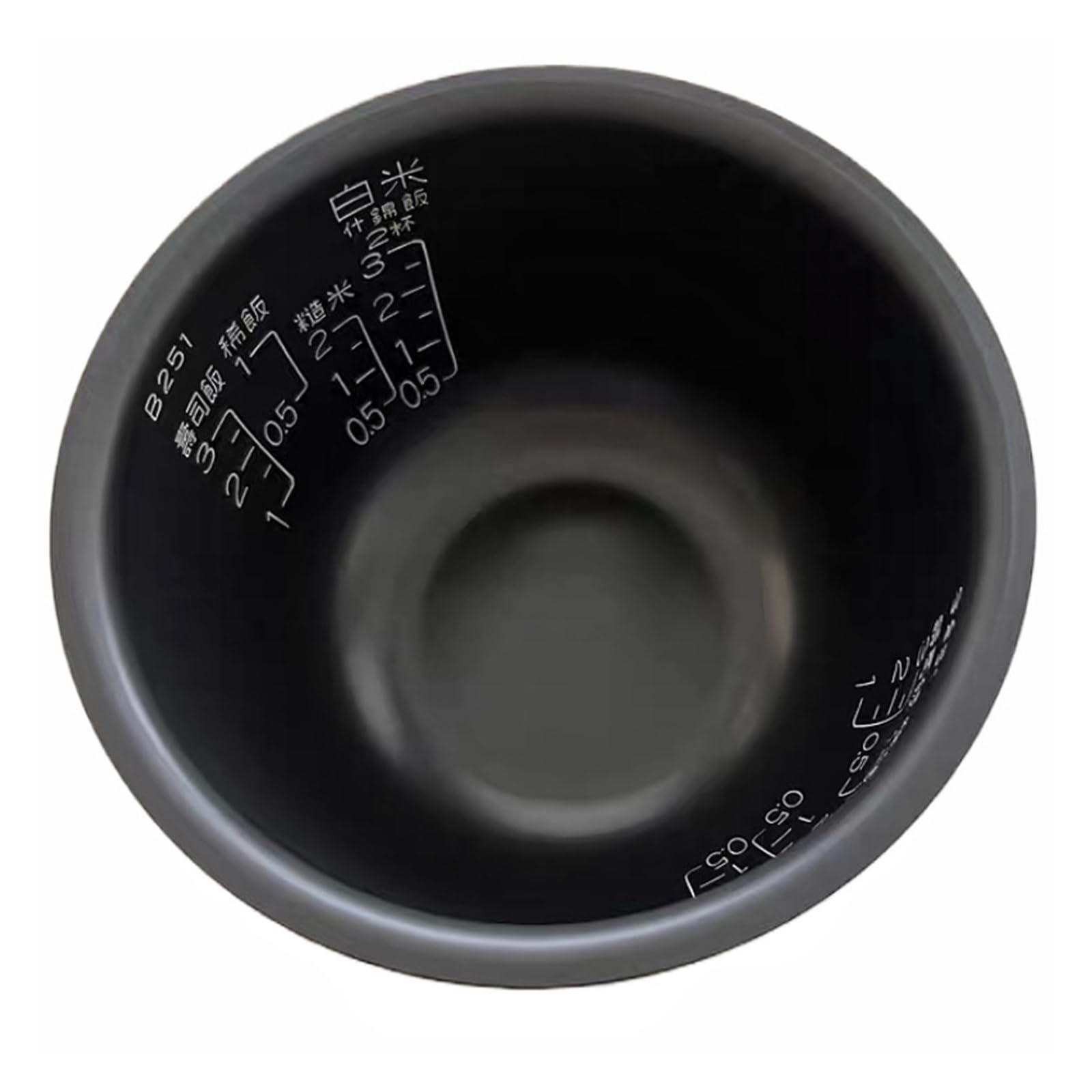Revêtement de rechange for cuiseur à riz B251, compatible avec ZOJIRUSHI NS-LAH05/LAQ05/LAF05/LF05