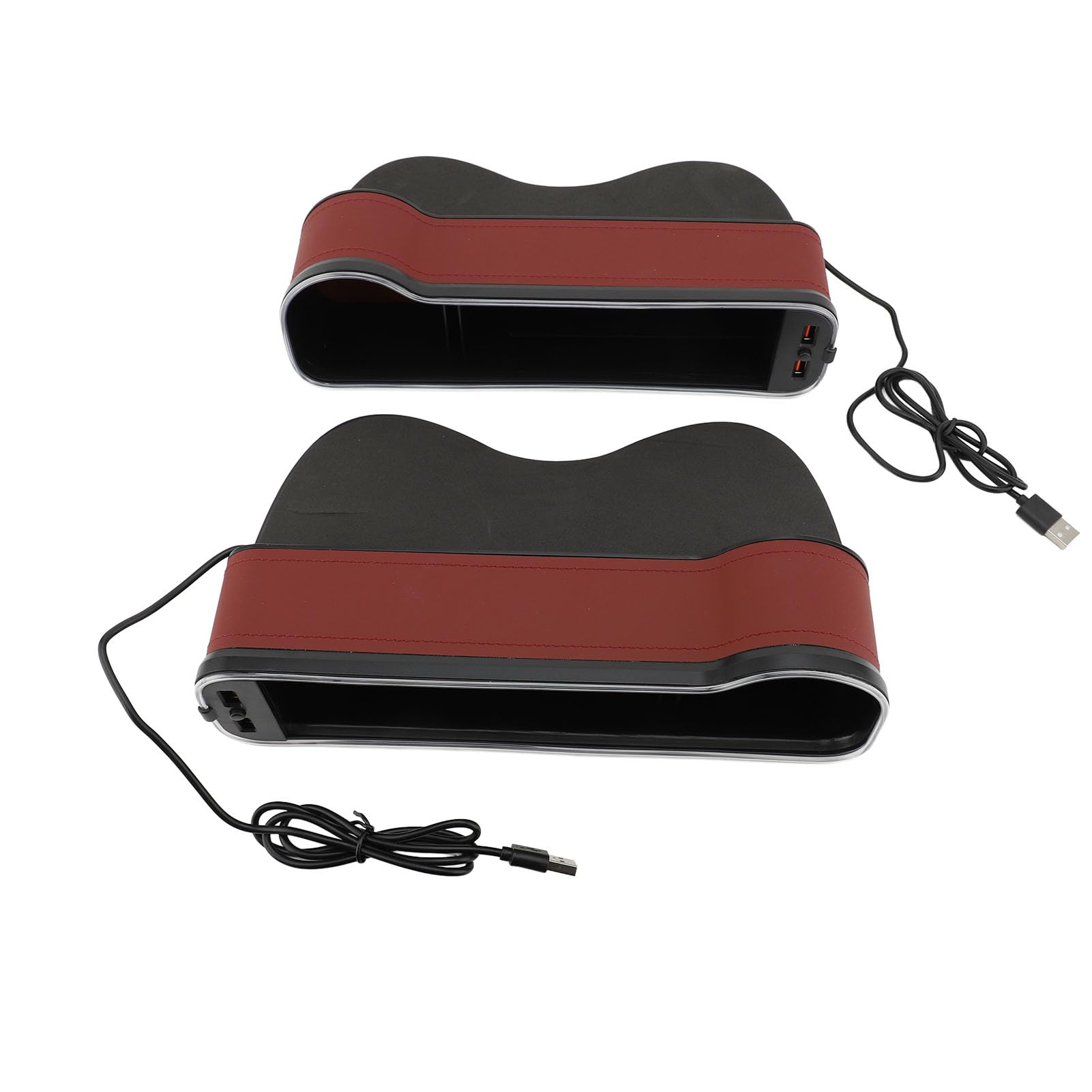 Organizer do Szczeliny Między Fotelem a konsolą z ładowaniem USB,