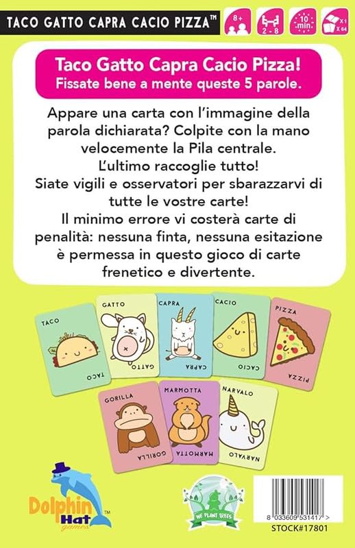 Image of NARAYANMUNI Taco Cat Goat Cheese Pizza | Hilarious Fast-Paced Card Game for Family Fun, Perfect for Parties and Game Nights | 3 to 8 Players