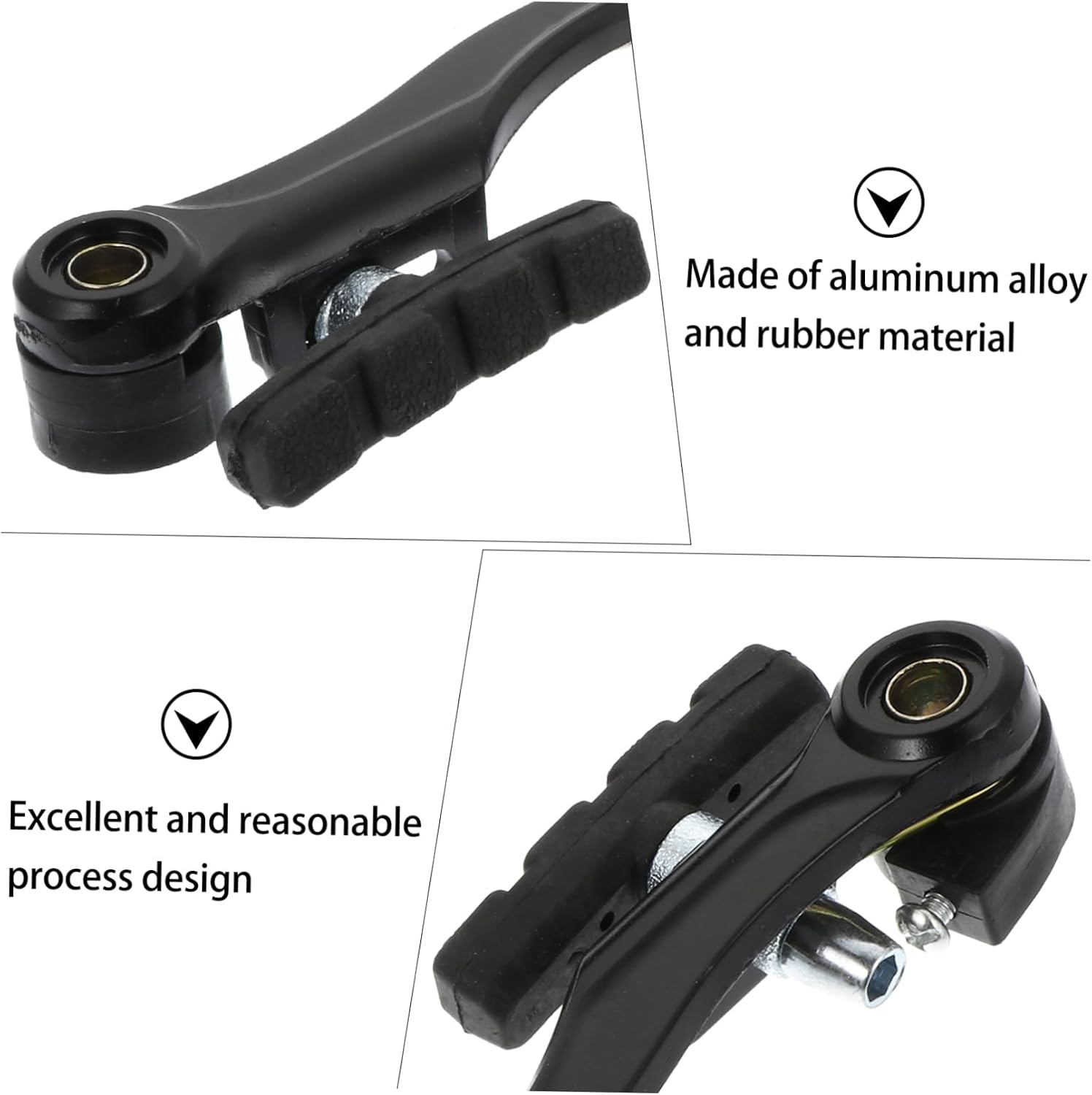 1set Shape Mountain Bike Brake Kit and Brake Parts for Easy Installation and Replacement Compatible Mountain