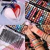 Makeup Gift Sets For Women - 190 Colors Makeup Palette Include Eyeshadow, Blushes, Eyebrow Powder,Eye Pencil,Mirror+20Pcs Makeup Brushes+Eyeshadow Primer+2Pcs Sponge Puff Make Up Set (Makeup Set A)