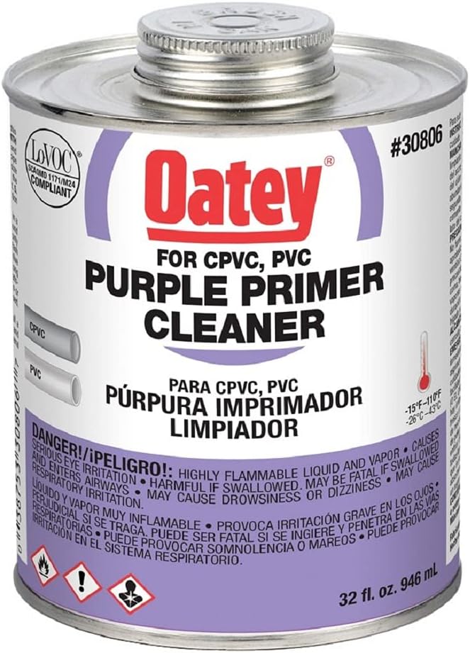 Oatey 32 OZ Purple Primer/Cleaner (30806) (12/each), 1