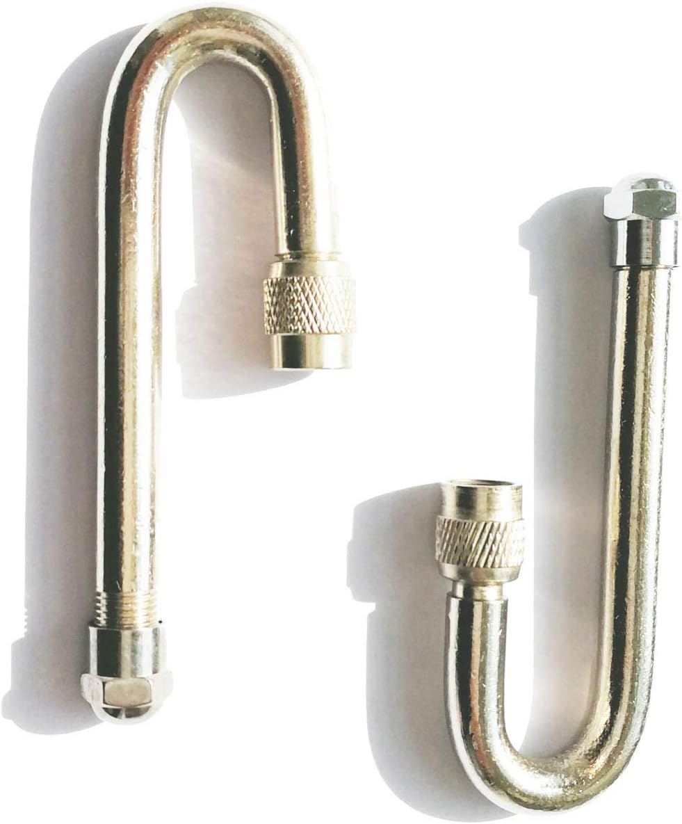 Tiziri Valve Stem Extension JType 2xPCS 180° 180 Degree