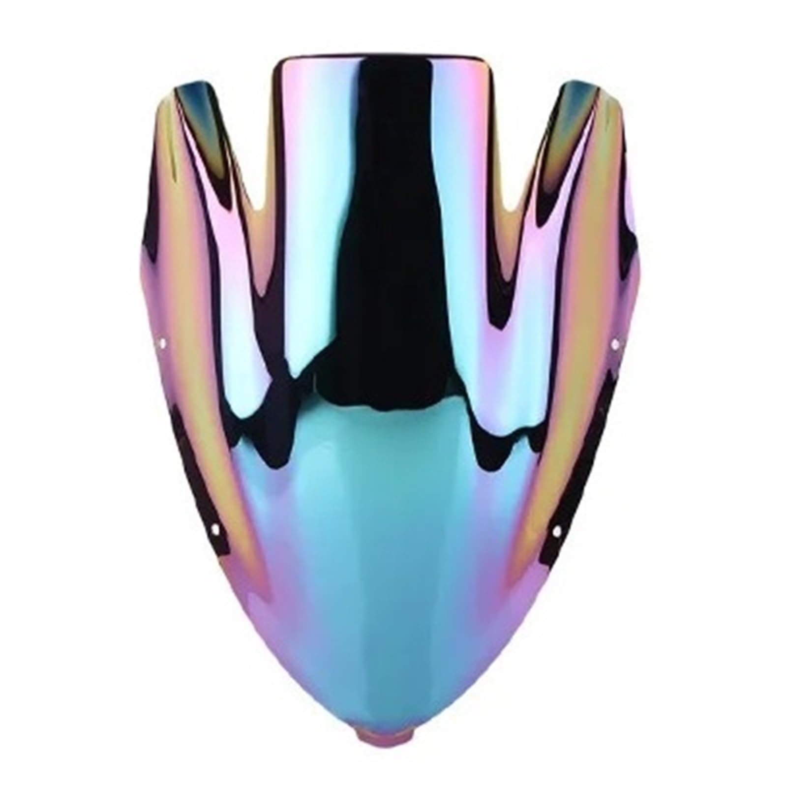 Spoiler De Bulle Moto pour ER-6F pour ER6F pour NINJA650R pour Ninja 650R 2006-2008 Moto Pare-Brise Couvre Écran Déflecteur Déflecteur(Iridium)