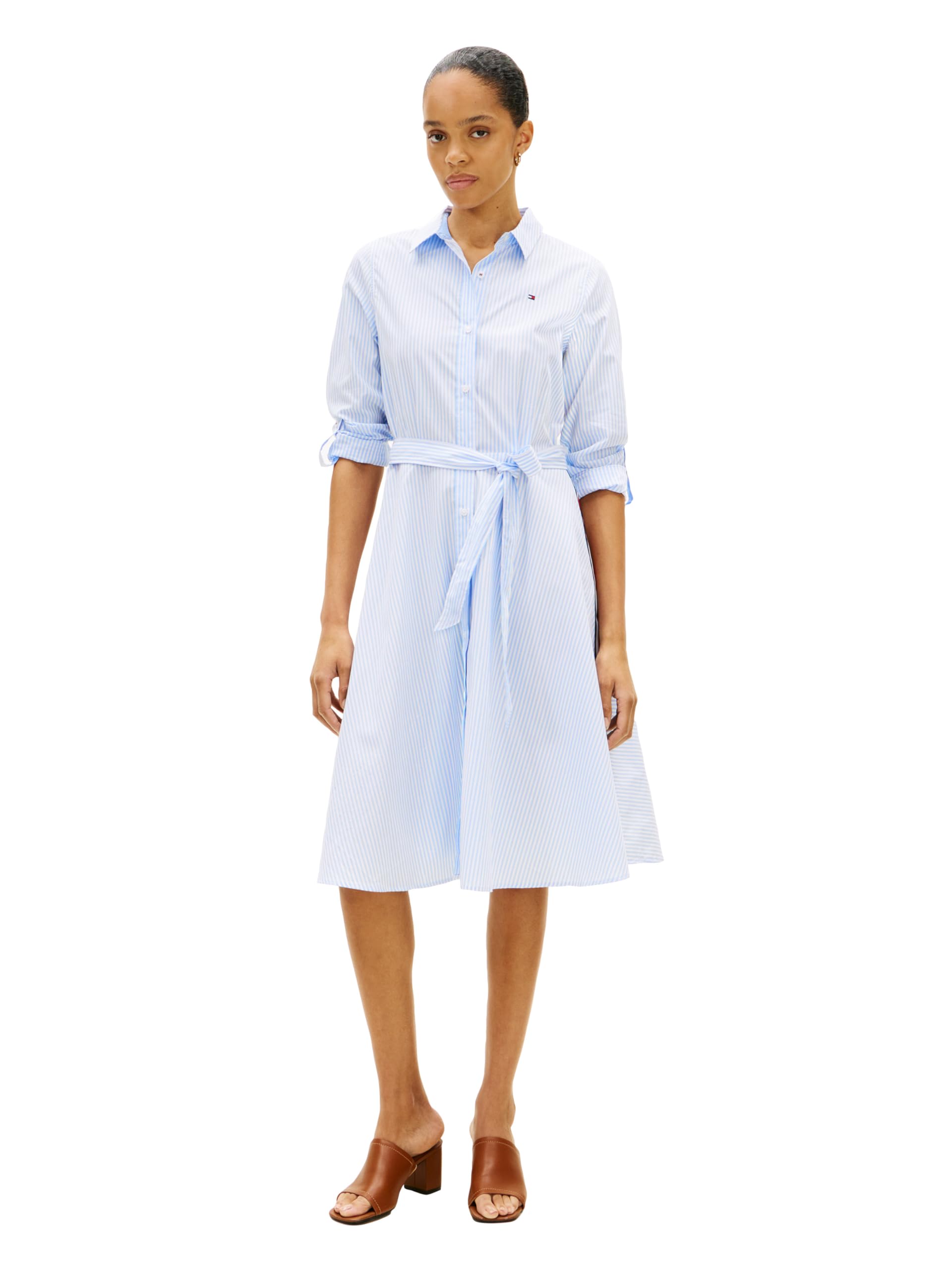

                                                    Tommy Hilfiger Women's Poplin RWB Long Sleeve Shir