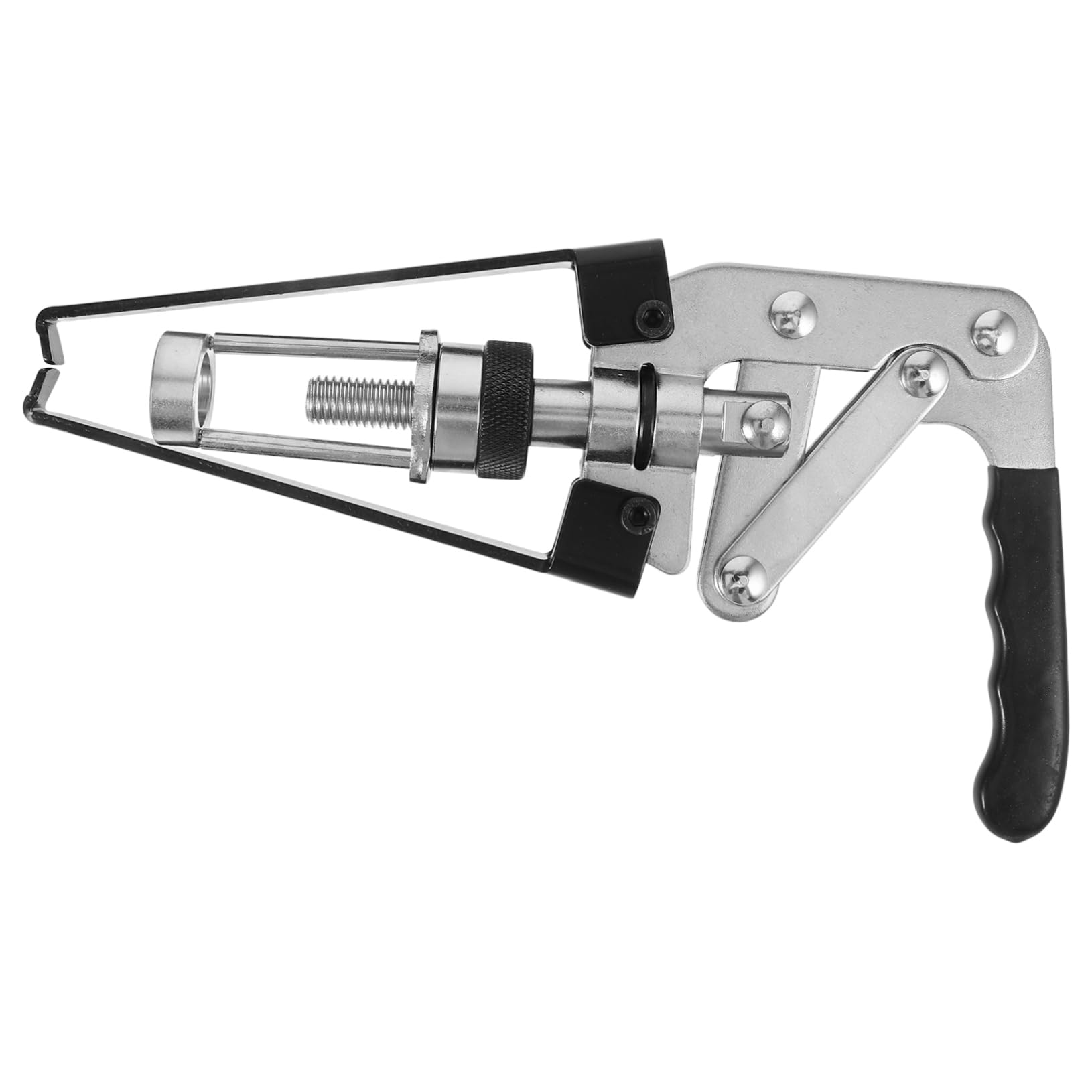 HAPINARY Engine Valve Tool Set Valve Spring Compressor Tool for Automotive Engine Repair Black Handle Easy Removal Without Disassembly