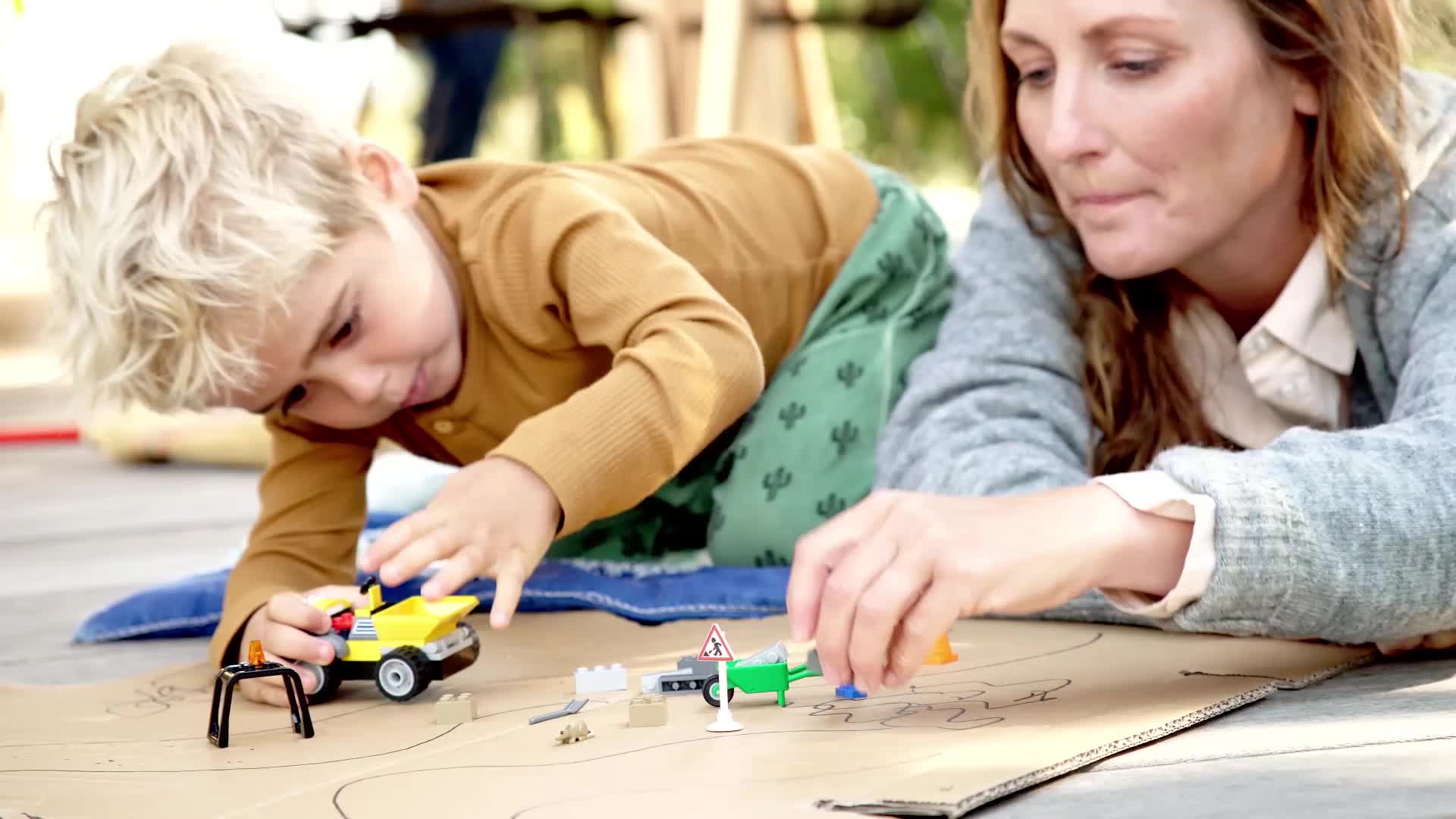 LEGO 60284 City Baustellen-LKW Spielzeug Bausteine-Set, Frontlader Baufahrzeug für Jungen und Mädchen ab 4 Jahre, Lernspielzeug für Kinder – Bild 8