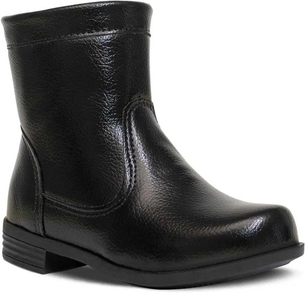 Bota Cano Curto Infantil Nº 20 ao 27 Coturno Feminino Menina Zíper 09.09