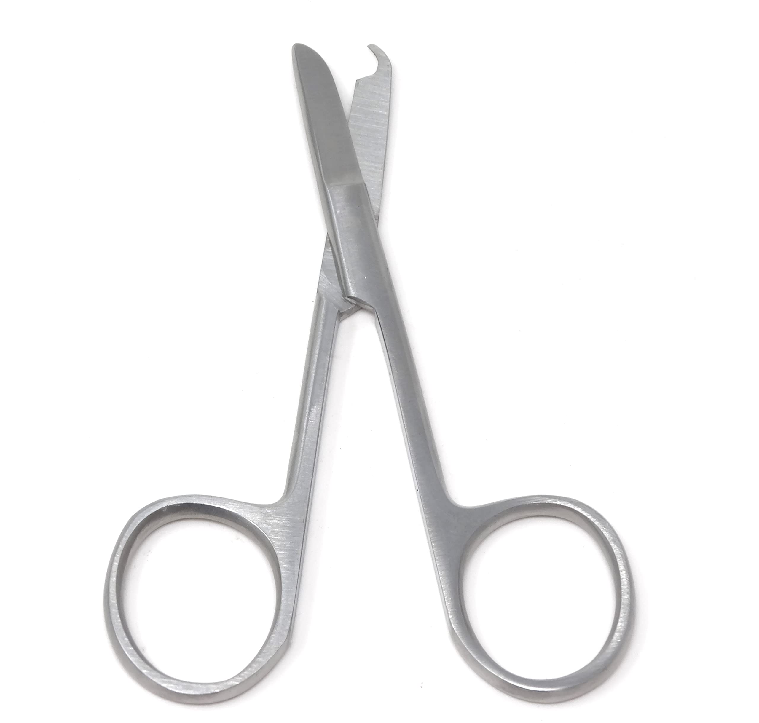 Stitch Cutting Embroidery Scissors Straight Sharp with one Hook Blade Stainless Steel, Lightweight made of Premium Grade Stainless Steel (3.5