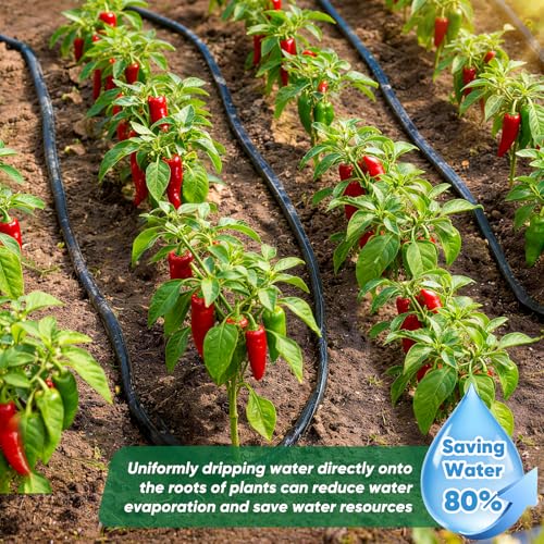 Save 50% on Tuzoc 50ft Soaker Hose with Drip Irrigation System