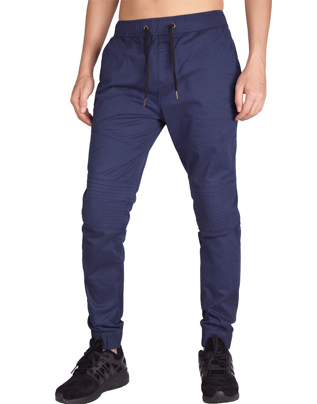 ITALY MORN Men's Casual Jogger Pants Slim Fit Stretch Sweatpants