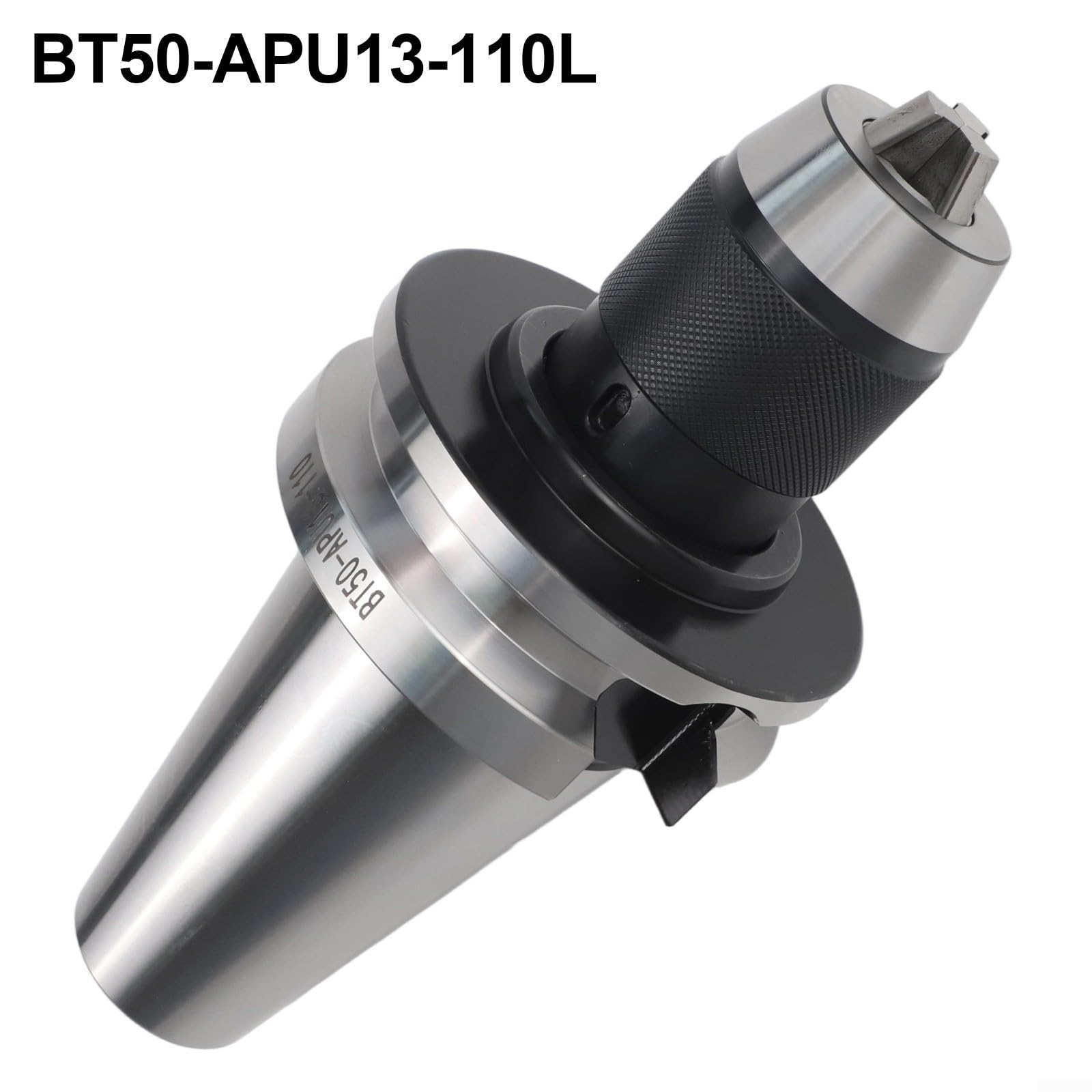 BT50-APU13-110 Mandrino autoserrante integrato per lavorazione CNC, portautensili indurito a 3 ganasce con precisione di 0,15 mm