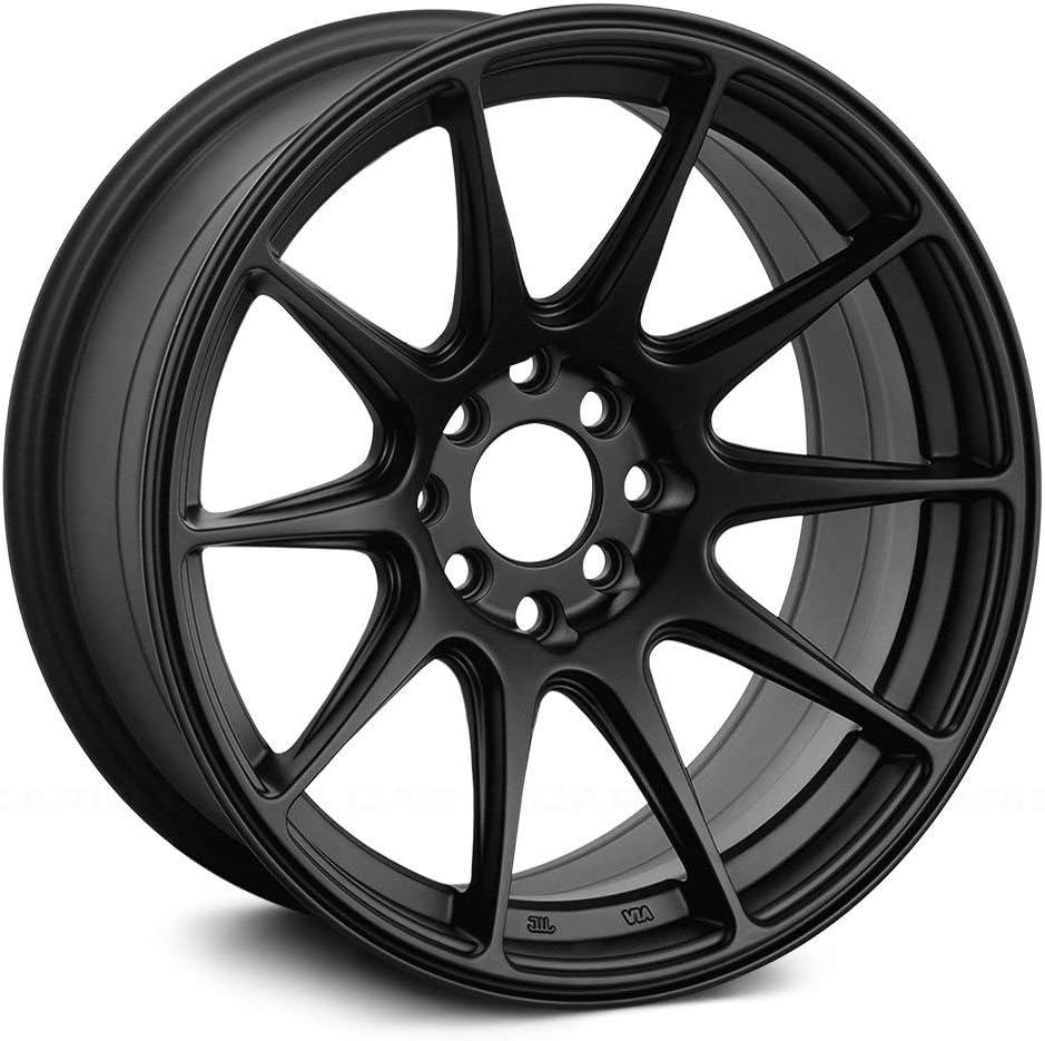 XXR 527 16x8 4-100/4-4.5 +20 Flat Black