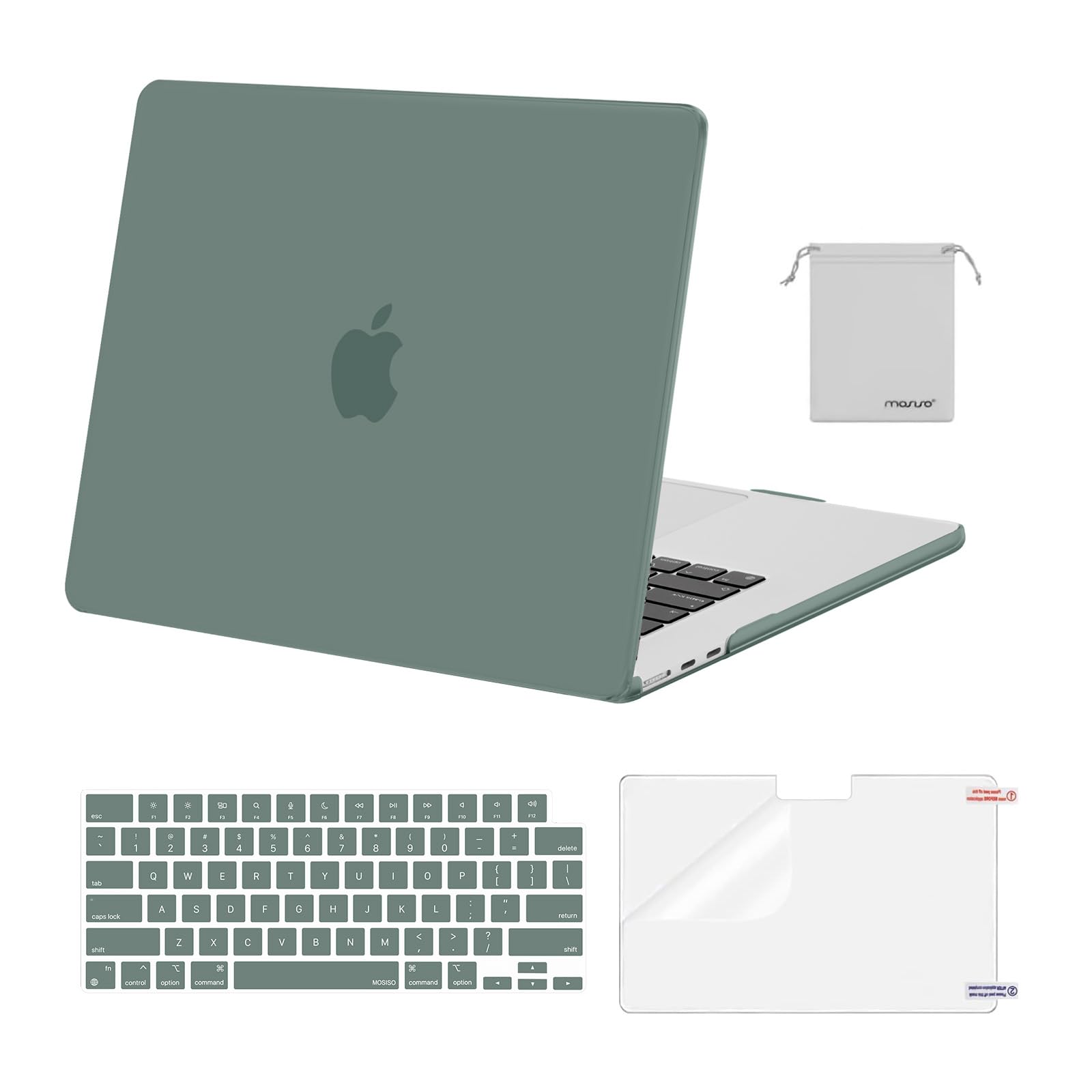 Amazon.com: MOSISO Compatible with MacBook Air 15 inch Case M5