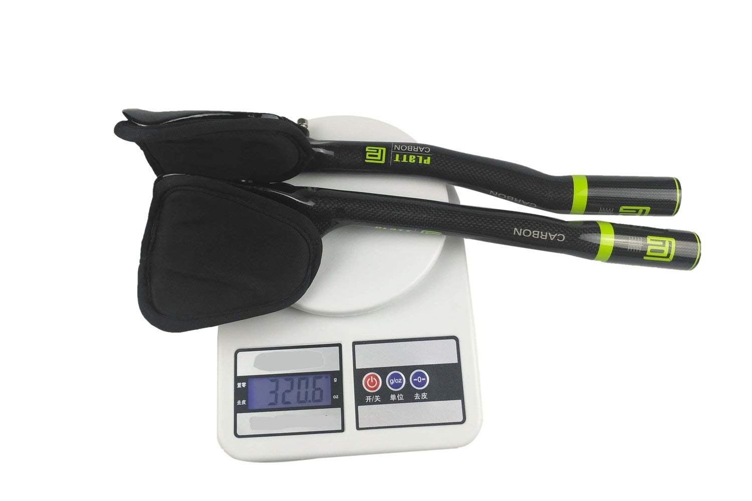 Amazon | PLATT TTハンドルバー カーボンファイ超軽量 3K光沢/つや消し