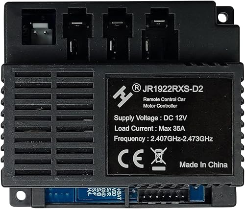 JR1922RXS-D2 - Caja de control con control remoto Bluetooth de 2.4 G, accesorios para placa madre madre para niños, placa de circuito eléctrico para