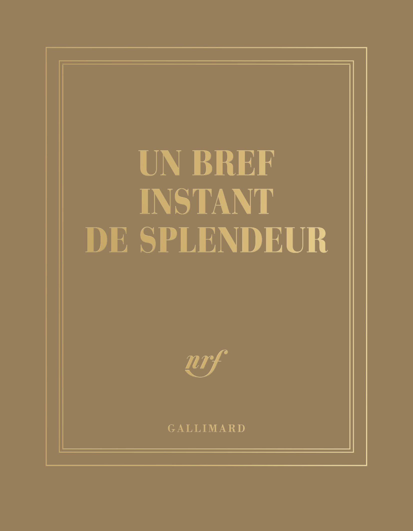 Carnet carré "Un bref instant de splendeur" (papeterie)