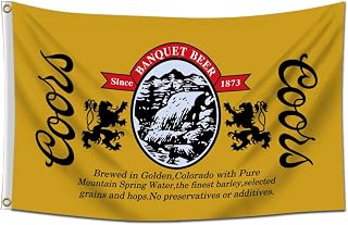 Coors The Banquet Beer Flag 3x5Feet Banner for Indoor and Outdoor Decoration