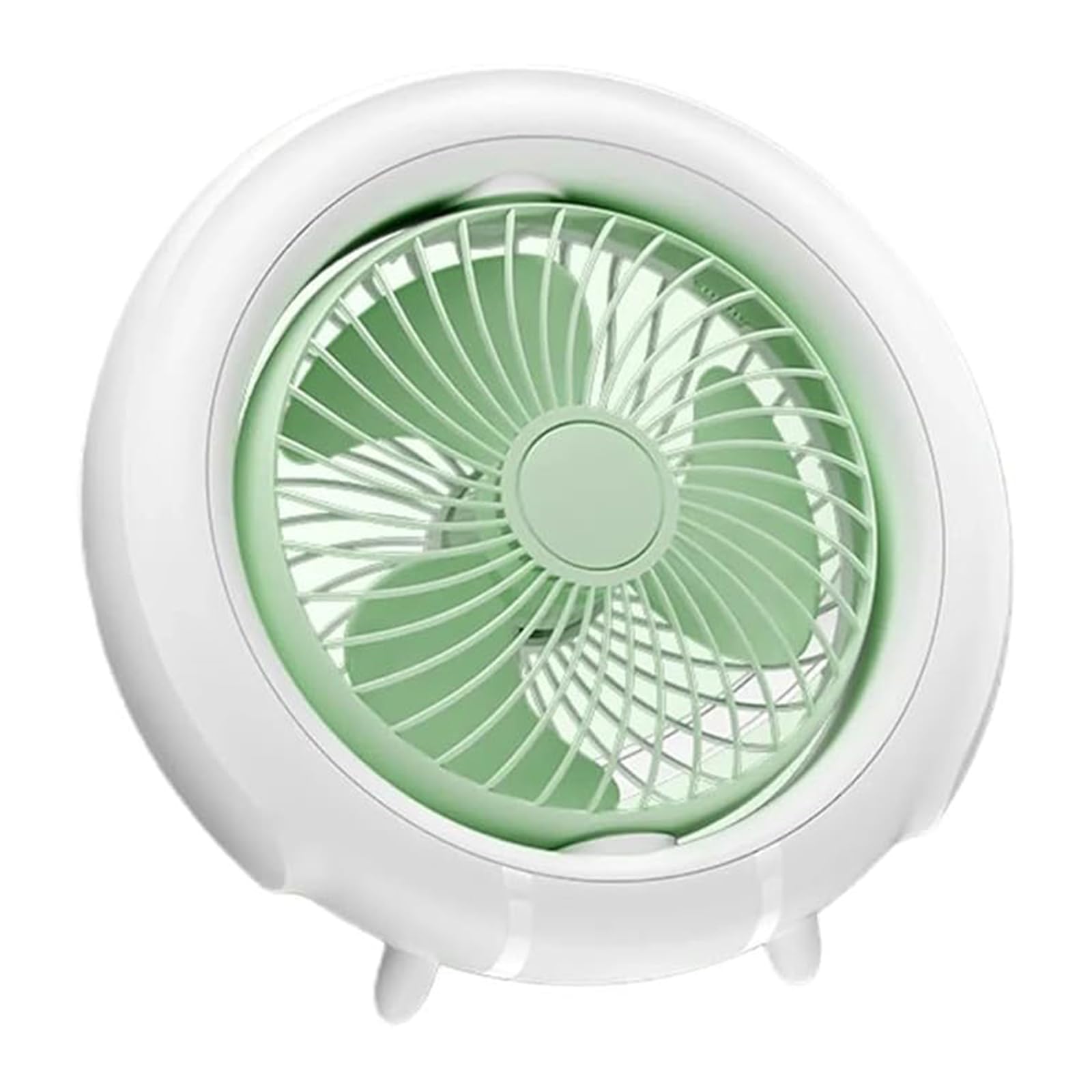 Elnwnnkc Portable USB Rechargeable Ceiling Fan with 3 Wind Modes Outdoor Wall Mounted Small Fan for Bedroom and Living Room for Home Dormitory Use