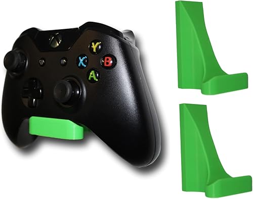 3d Lasers Lab Pantalla flotante para controladores Xbox ONESeries X y S (paquete de 2, verde claro) Estante Minimalismo Organizar y almacenar