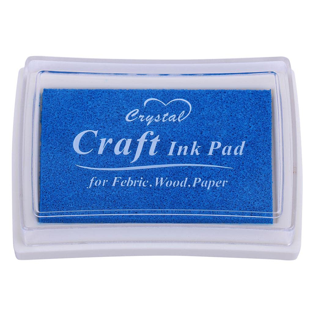 LOOM TREE Ink Pad Korea Stationery DIY Craft for Paper Fabric Wood Sky Blue 2