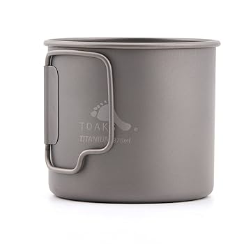 TOAKS トークス　セット Amazon.co.jp: トークス（TOAKS) チタンパンと1100mlチタン