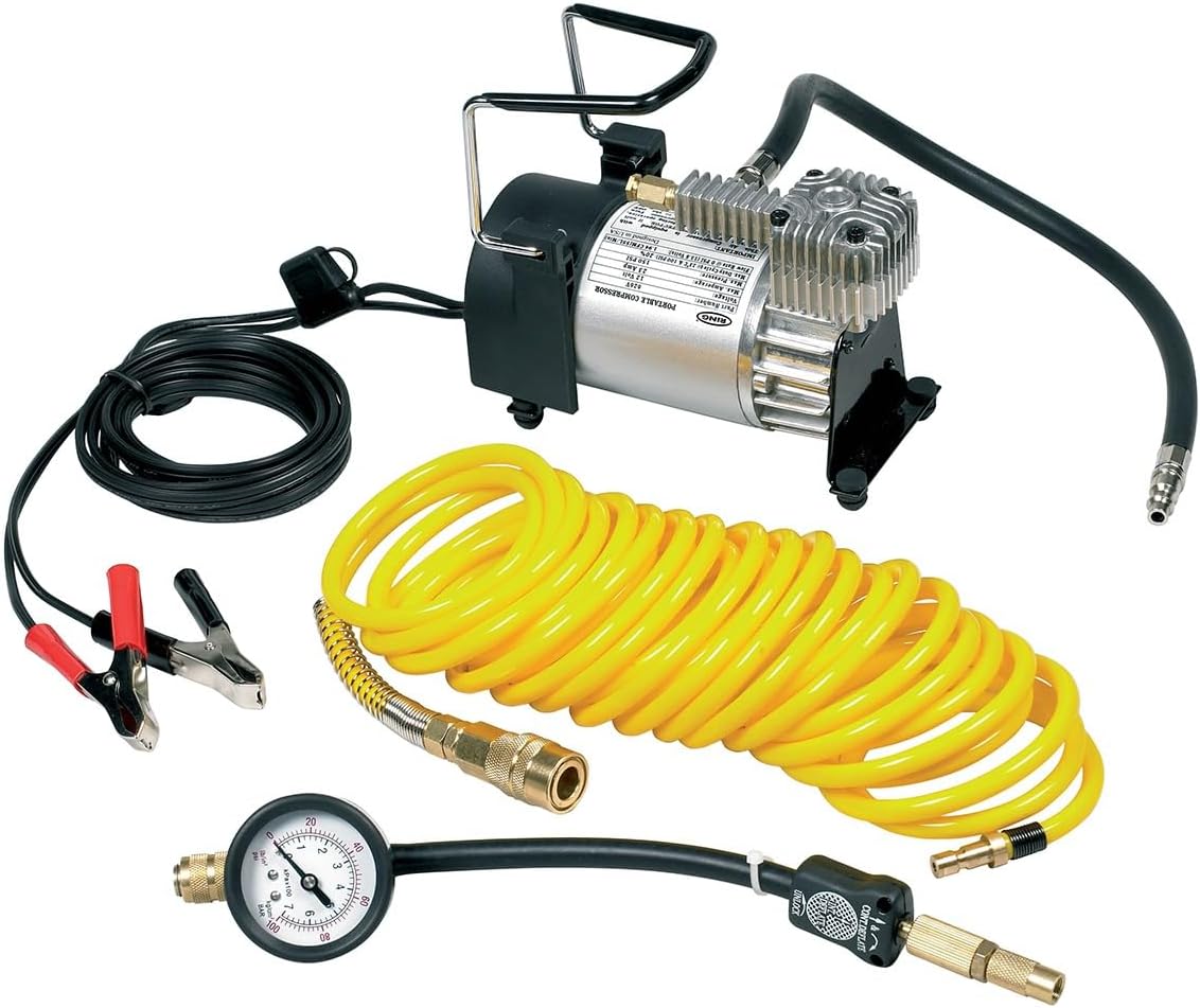 RING Heavy Duty Tyre Inflator - High Power Air Compressor as Used by Breakdown Professionals