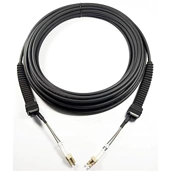 Fiber Optic Patchcord NSN LC PDLC 2C OM4 Outdoor CPRI 150m 200m 250m 300m SC FC ST 7mm 2 Cores FTTH FTTA Jumper 2 Fibers 300m, NSNLC-NSNLC