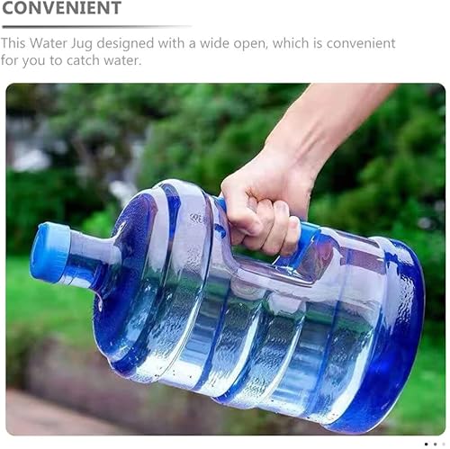 Miniatura 4 de Jarra de agua de 1.3 galones, botella de agua portátil de 5 litros, jarra de agua para exteriores, tanque de agua para camping, contenedor de