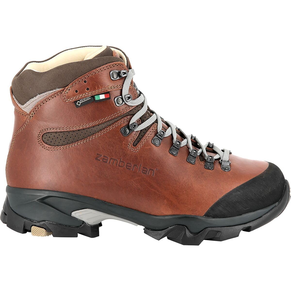 Zamberlan 1996 VIOZ Lux GTX RR Backpacking Boot - Men's, PFAS-Free, Waxed Brick, 1996ZWBM-W-47-12