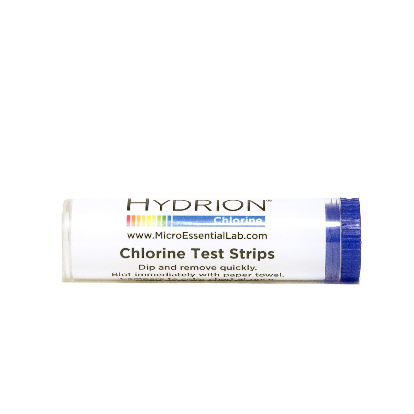 San Jamar Sani Station Chlorine Test Strips - 10 ppm to 200ppm Range - 100 Strips