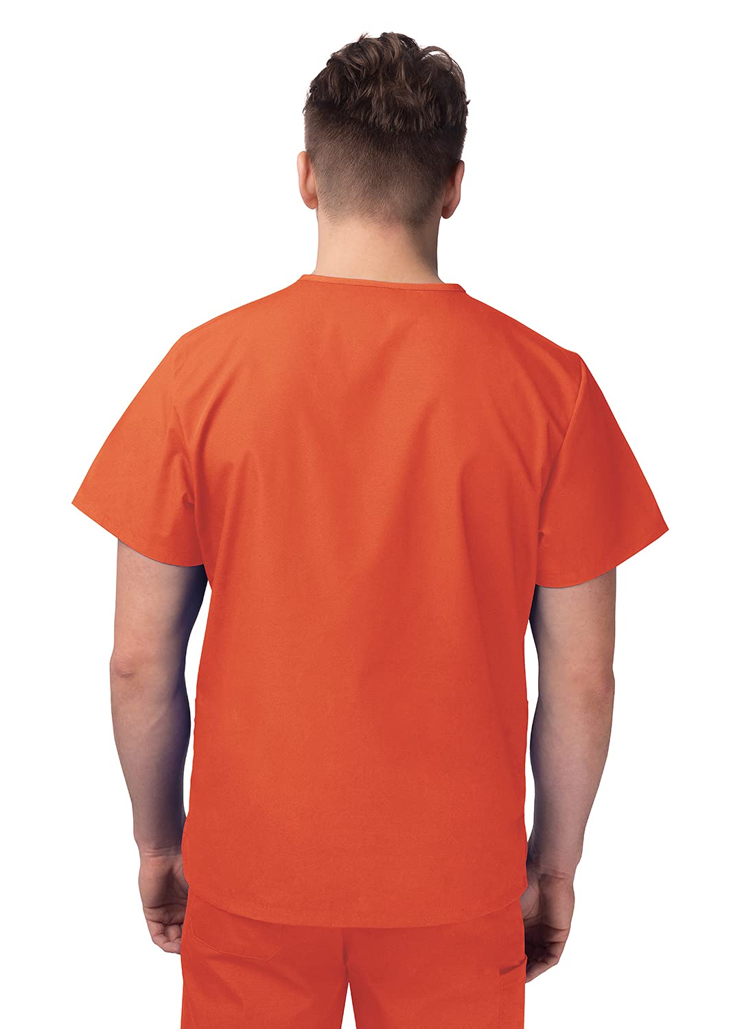 Sivvan Unisex Scrubs - V-Neck Scrub Top - S8304 - Mandarin Orange - M