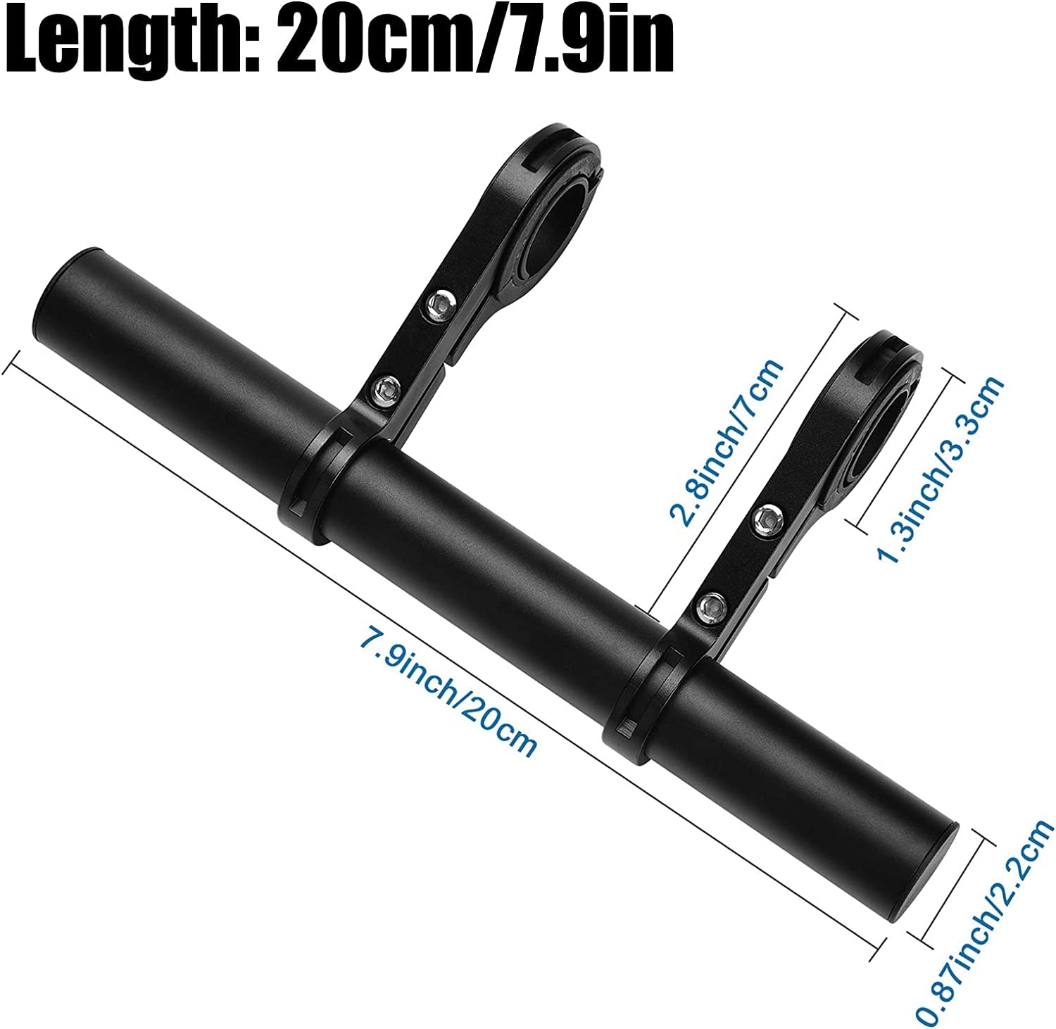 VINGVO Support d'extension de guidon de vélo Support de support de VINGVO Support d'extension de guidon de vélo Support de support de