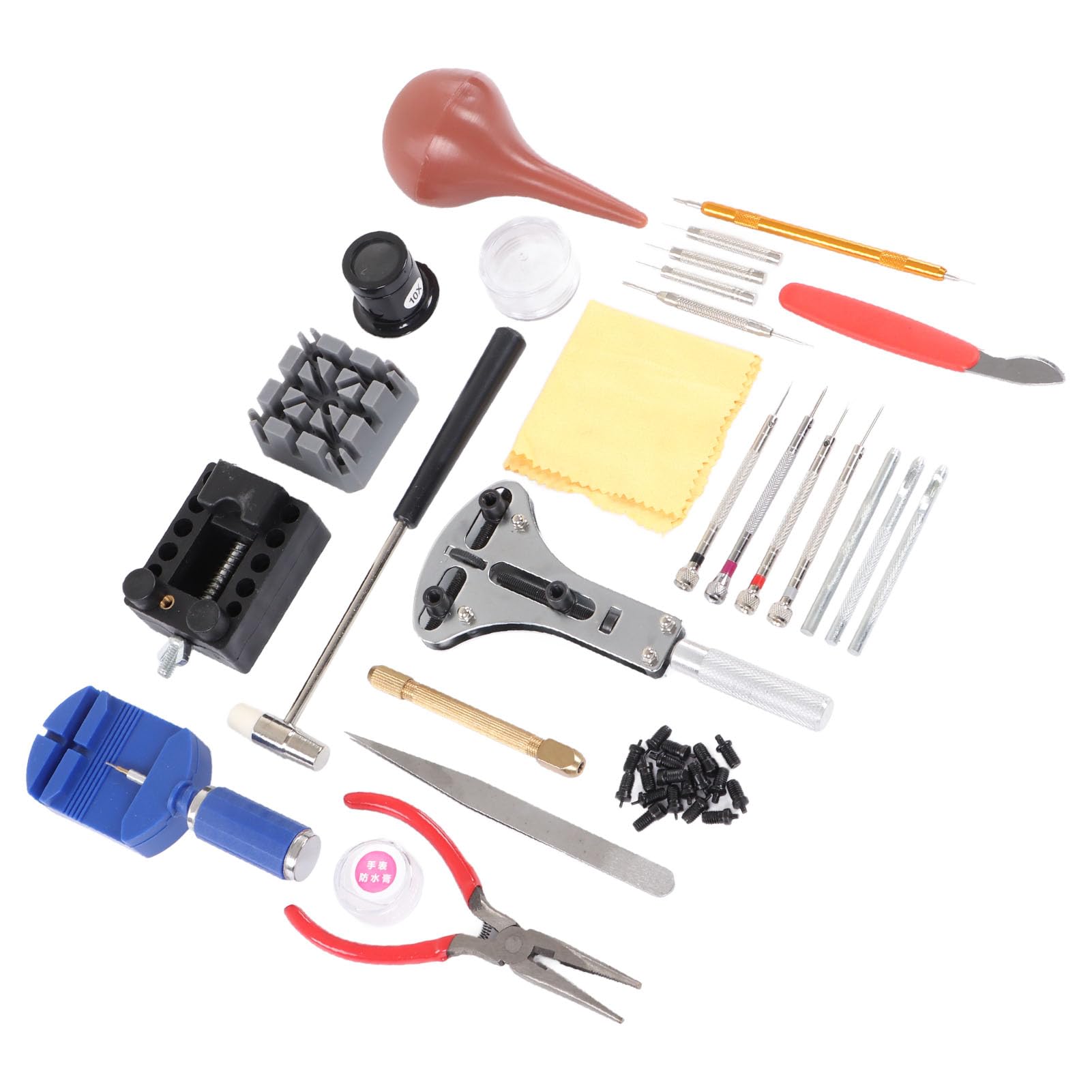 FTVOGUE Uhren-Reparatursatz, Komplettes Uhrenbatterie-
